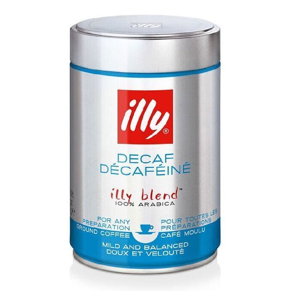 Кава в зернах ILLY Decoffeinate, без кофеїну 250 г з/б(ящик 12шт) opt11629 картинка