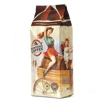 Кава в зернах ароматизована Montana Coffee Баварський шоколад 500г 11830 картинка