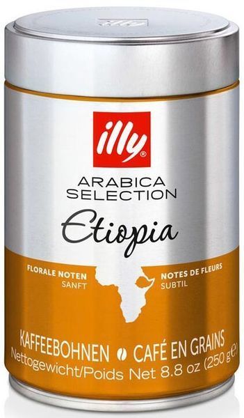 Кава в зернах ILLY Ethiopia Ефіопія 250 г з/б(ящик 12шт) opt11626 картинка