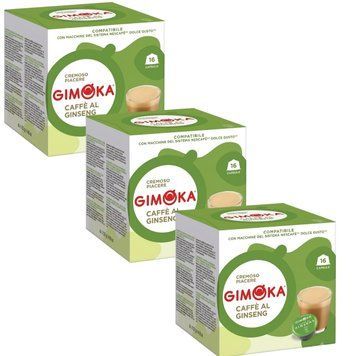 Кава в капсулах Gimoka Ginseng 16 шт (упак. 3 шт) setg11307 картинка