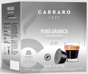 Кофе в капсулах Dolce Gusto Carraro Puro Arabica, 16 капсул car90022 картинка