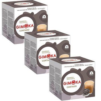 Кофе в капсулах Gimoka Cortado 16 шт (упак. 3 шт) setg11308 картинка