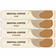 Набор кофе в капсулах 4 вида Brayval Nespresso 40 шт