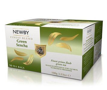 Зеленый чай Newby Зеленая Сенча в пакетиках 50 шт (320080) 77000948 картинка