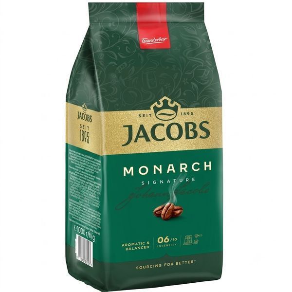 Кава в зернах Jacobs Monarch, оригинал, 1 кг jac2012 картинка