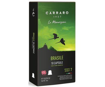 Кофе в капсулах Nespresso Carraro Brasile 10шт c144039 картинка