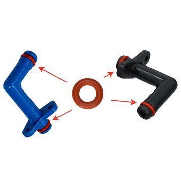 Ущільнювач штуцера Bosch TES, Siemens EQ 614639, 10432, 00636489 BSH-007 картинка