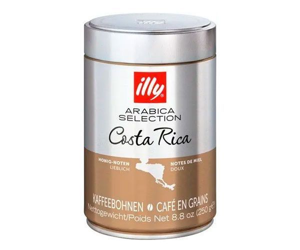 Кофе Illy Monoarabica Costa Rica в зернах 100% арабика 250 г ж/б (ящик 12шт) optI100001 картинка