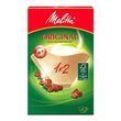 Фільтри для кави паперові Melitta Original 1x2, коричневі, 40 шт