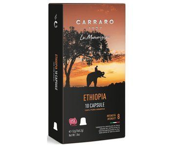 Кофе в капсулах Nespresso Carraro Ethiopia 10шт c144042 картинка