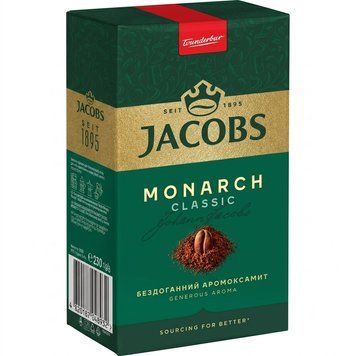 Кава мелена Jacobs Monarch Classic, оригинал, 230 г jac2008 картинка