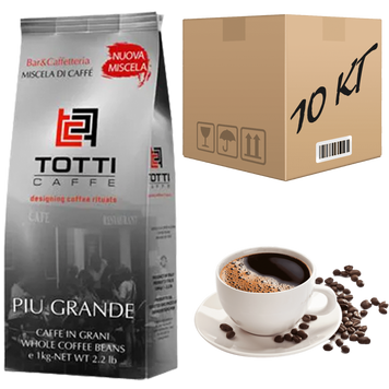 Кава в зернах Totti Piu Grande 1 кг (ящик 10кг) opt663 картинка
