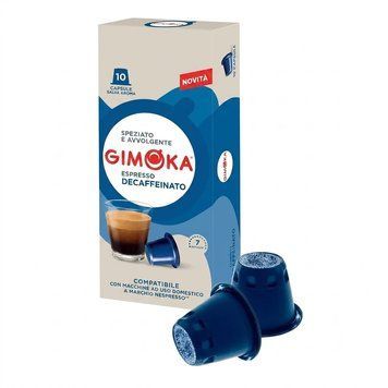 Кофе в капсулах Nespresso Gimoka Decaffeinato 10шт 11315 картинка
