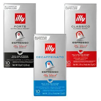 Набор кофе в капсулах 3 вида ILLY Nespresso Энергия 30 шт setil002 картинка