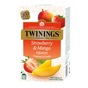 Чай Twinings фруктовий полуниця та манго 20 пакетиків twn1018 картинка