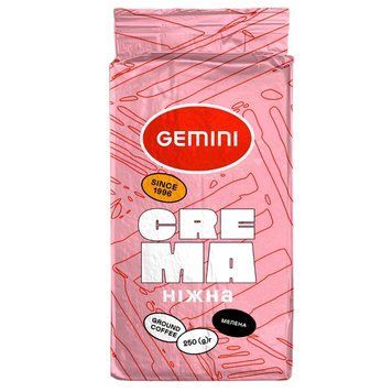 Кофе молотый Gemini Crema Нежная 250 г 11616 картинка