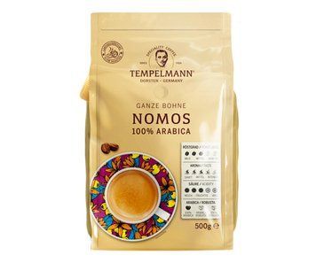 Кофе в зернах Tempelmann Nomos 500 г Tem70007 картинка