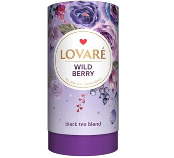 Чай Lovare дика ягода 80 г к/б lov1002 картинка