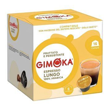 Кофе в капсулах Gimoka Lungo 16шт 11305 картинка