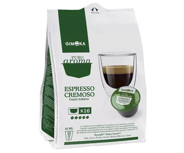 Кава в капсулах Gimoka Cremoso 16шт 11306 картинка