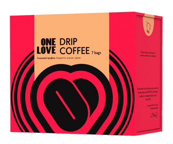 Кава дріп One Love мікс 7 шт OL100016 картинка