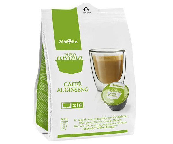 Кава в капсулах Gimoka Ginseng 16шт 11307 картинка