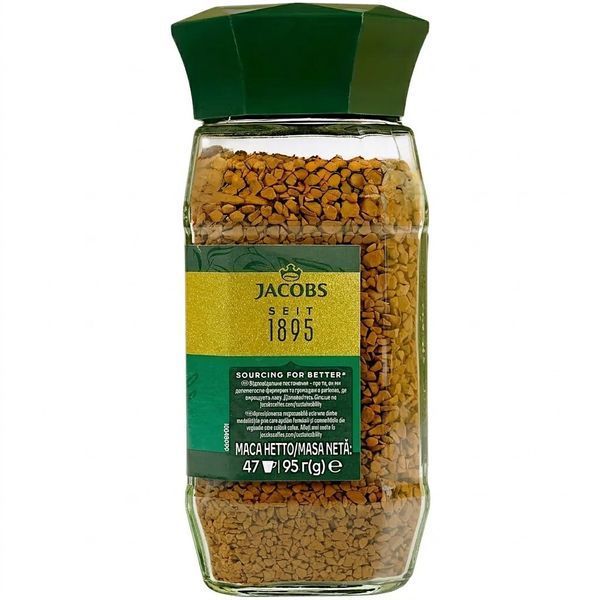 Кава розчинна Jacobs Monarch, оригинал, 95 г банка jac2002 картинка