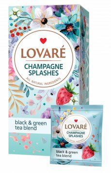 Чай Lovare бризки шампанського 24 пакетика lov1055 картинка