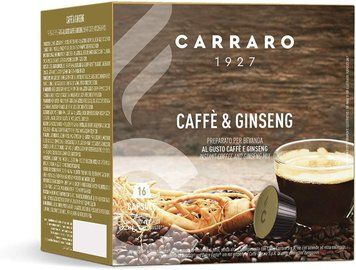 Кофе в капсулах Dolce Gusto Carraro Coffe and Ginseng 16шт c144051 картинка