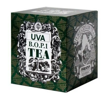 Чорний чай Ува B.O.P.1 Млесна паперова коробка 200 г 77000501 картинка