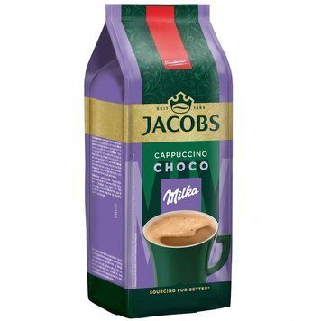 Кофейный напиток Jacobs 3в1 Капучино с какао 500 г, оригінал jacn004 картинка