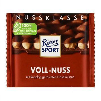 Молочний шоколад Ritter Sport Лісовий горіх 100 г 710000002 картинка