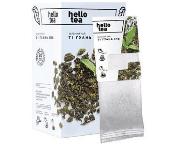 Чай зелёный Hello Tea Ти Гуань Инь 20шт ch00005 картинка
