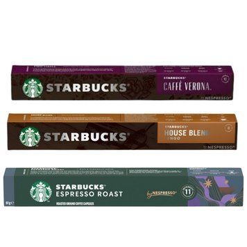 Набір кави в капсулах 3 види Starbucks Nespresso Інтенсивна класика 30 шт setsb0002 картинка