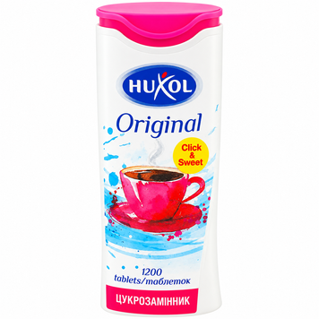 Цукрозамінник Huxol Original у таблетках 1200 шт K11917 картинка