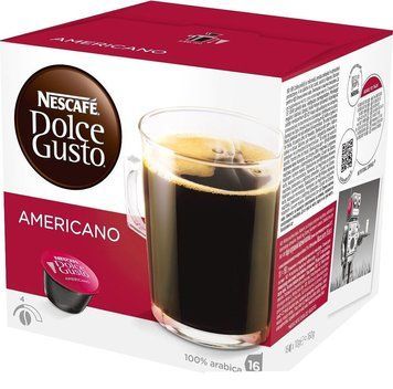 Кава в капсулах Nescafe Dolce Gusto Americano 16 шт Bij10001504 картинка