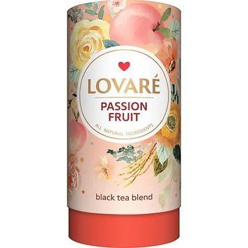 Чай Lovare пристрасний фрукт 80 г к/б lov1009 картинка