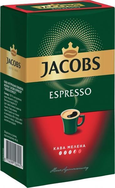Кава мелена Jacobs Monarch Espresso, оригинал, 230г j10000504 картинка