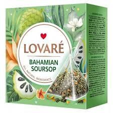 Чай Lovare Bahamian soursop пірамідки 15 пакетиків lov1017 картинка