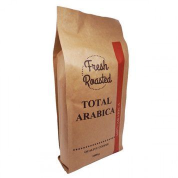 Кофе Fresh Roasted Total Arabica в зернах 100% arabica 1кг FR10003 картинка