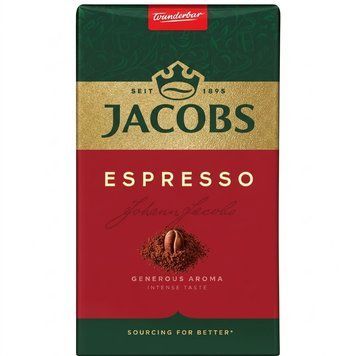 Кофе молотый Jacobs Monarch Espresso, оригінал, 450 г j10000505 картинка