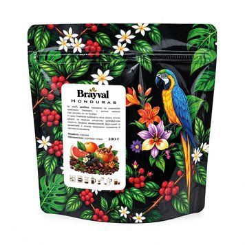 Кава в зернах Brayval Honduras 200 г BRM1003 картинка