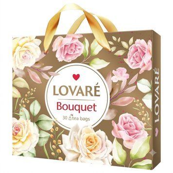 Набор чая Lovare Bouquet 6х5 30 пакетиков lov1068 картинка